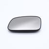 Front Door Wing Mirror Glass with Mount Waterproof Anti-Glare Rear View Mirror Lens for Discovery 2 CRD100640 CRD100650