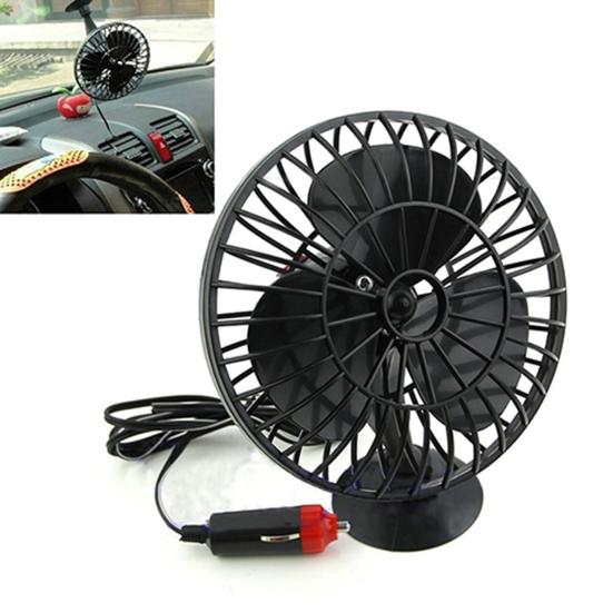 4-Inch Car Fan Single Head Strong Wind Energy Saving Dashboard USB Air Cooling Fan for Car