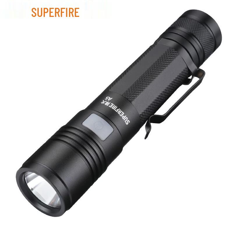 SupFire A5 Portable Rechargeable LED Flashlight
