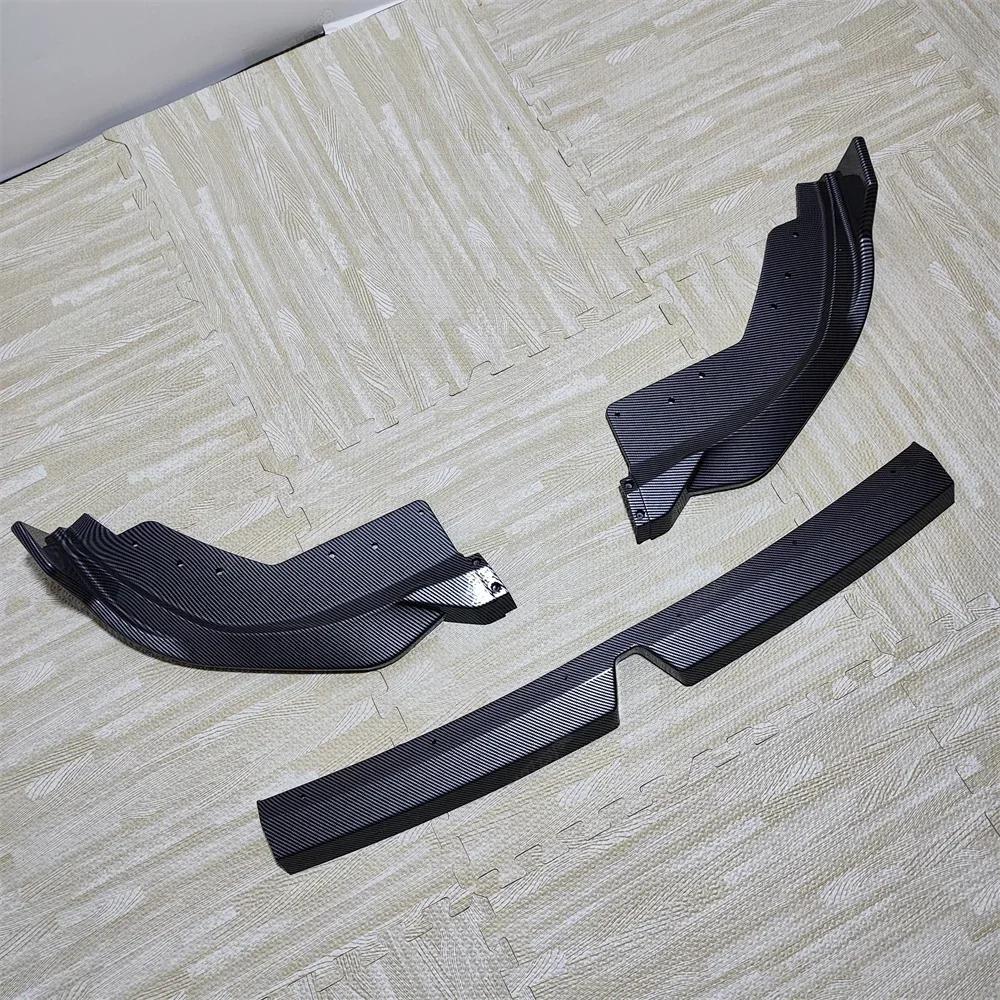 Front Bumper Splitter Lip Spoiler Diffuser For BMW 3 Series G20 G21 M-Sport 320i 325i 330i 320d M340i LCI 2022-2024+ Body Kits