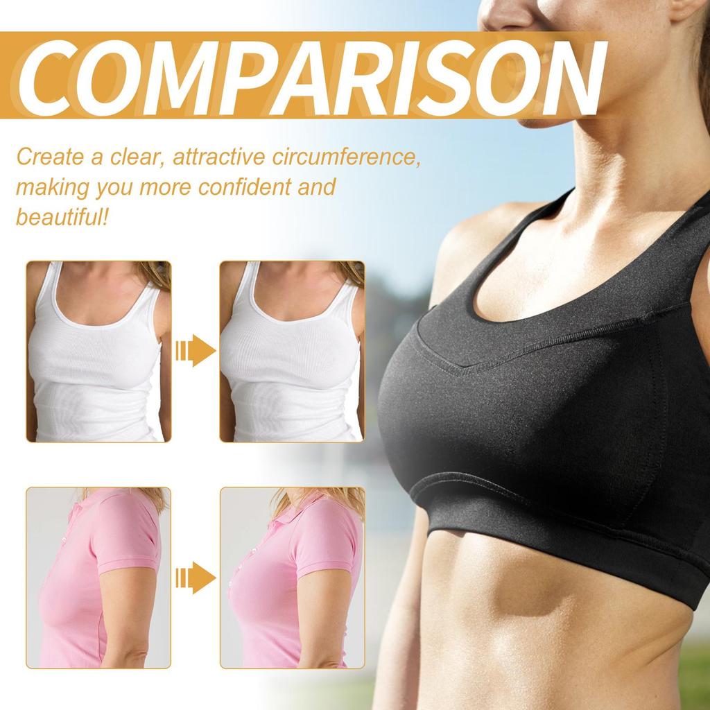 OUHOE Breast Lift Pads 10pcs Lift & Firm Breasts Prevent Sagging Gather & Plump Seamless & Breathable Beautiful Breast Pads