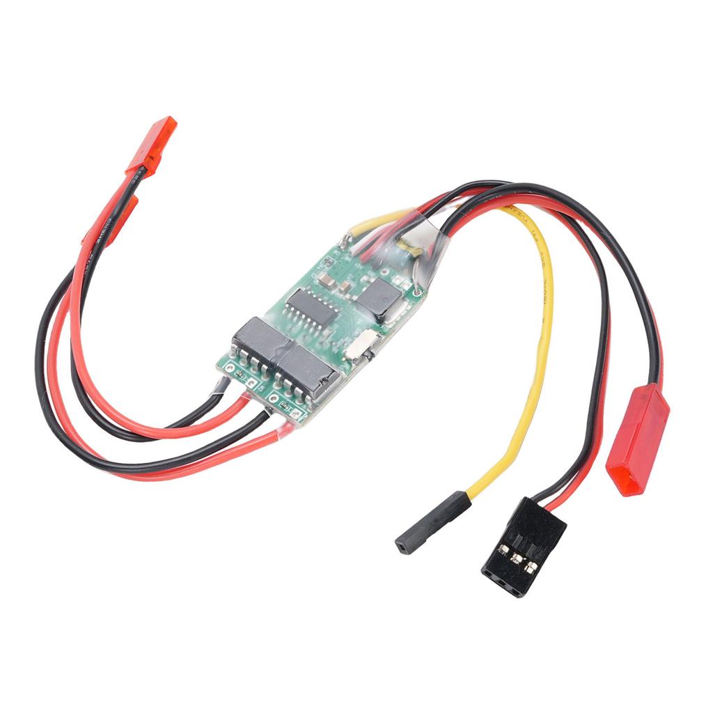 RC Car ESC Alloy ABS High Security 2 Way 5A Brushed Electric Speed Controller for RC Boat RC Tank