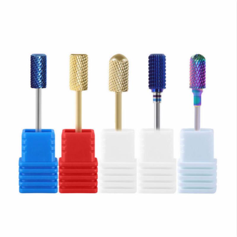 Nail Tungsten Steel Grinding Head Blue Label Tungsten Steel Drill Electric Nail Sander Accessories