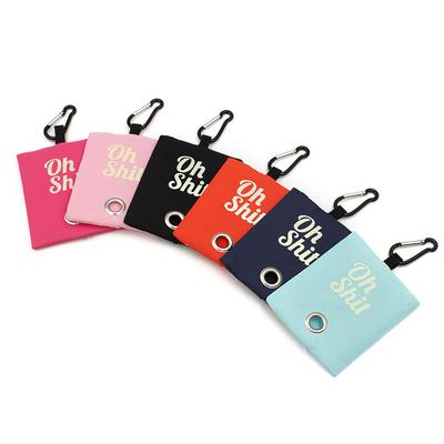 Dog Poop Bag Cover, Canvas Material, Dog Waste Bag Dispenser, Soft Fabric Puppy Poop Bag