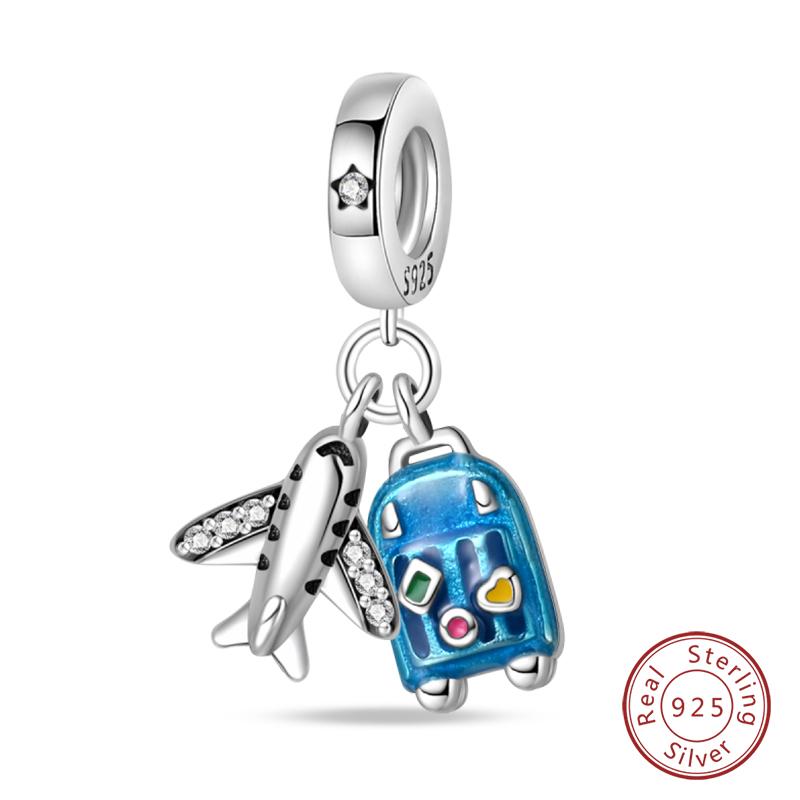 100% Copper Butterfly Fairy Dream Ocean Shell Pearl Mermaid Sea Turtle Sunflower Charms Beads Fit Qikaola Bracelets