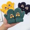 Neue Baby-Fäustlinge für 1-6 Jahre, Neugeborenen-Kinder Winterhandschuhe, Mohair-Plüsch, Dicke Jungen-Mädchen-Handschuhe, Kinderzubehör