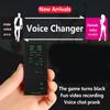 New Voice Changer Mini Portable 8 Voice Changing Modulator Adjustable Voice Amplifier Sound Card for PS4 Xbox IPad iPhone Laptop