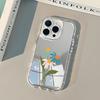 Buntes Gänseblümchen-Muster Rückspiegel Handyhülle Für iPhone 17 16 Pro 11 12 13 14 15 Pro Max 17 Air 7 8 Plus X XR XS Hülle