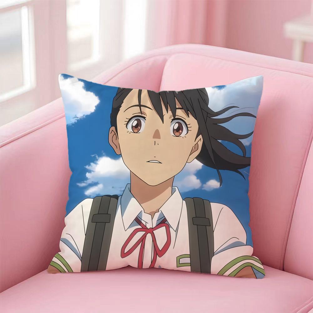 Trending SSuzumeed Cushion Cover Premium SkinFriendly Pillow Case MultiPurpose for Home Office Travel