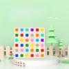 Children's Educational Thinking Logic Training Block Color Early Education Cognitive Desktop Building Block Puzzle Matching Toy
