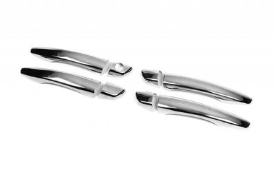 OmsaLine Handle Covers (4 Pcs, Stainless Steel) for Citroen DS-5