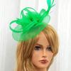European and American Jockey Club Headgear Top Hat Feather Top Hat Mesh Hat Bridal Head Flower Ball Party Hair Accessories