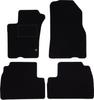 Black Velour Floor Mats For: Mercedes ML W163 SUV (1998-2005)