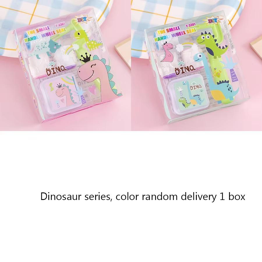 Stamp Toys 1PCS Children's Cartoon Cruise Ship Stamp Girl's Handbook DIY Special Work Creative Set