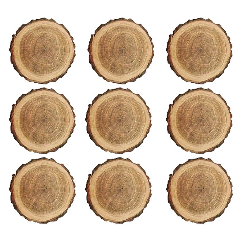 Baumstamm Platzset Haushalt Holzmaserung Esstischmatte Hitzeschutz Isolierung Teeraum Dekoration