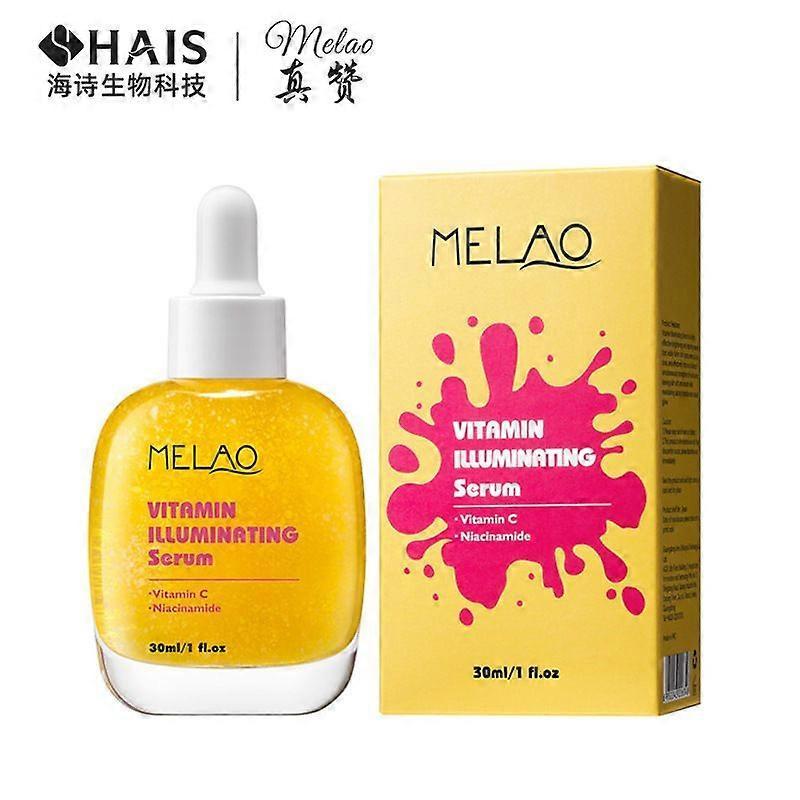 Vitamin Aufhellendes Serum Aufhellendes Vitamin C Serum mit Niacinamid | Stärkt die Hautbarriere | Spendet Feuchtigkeit mit Ceramid und Hyaluronsäure, 1.0