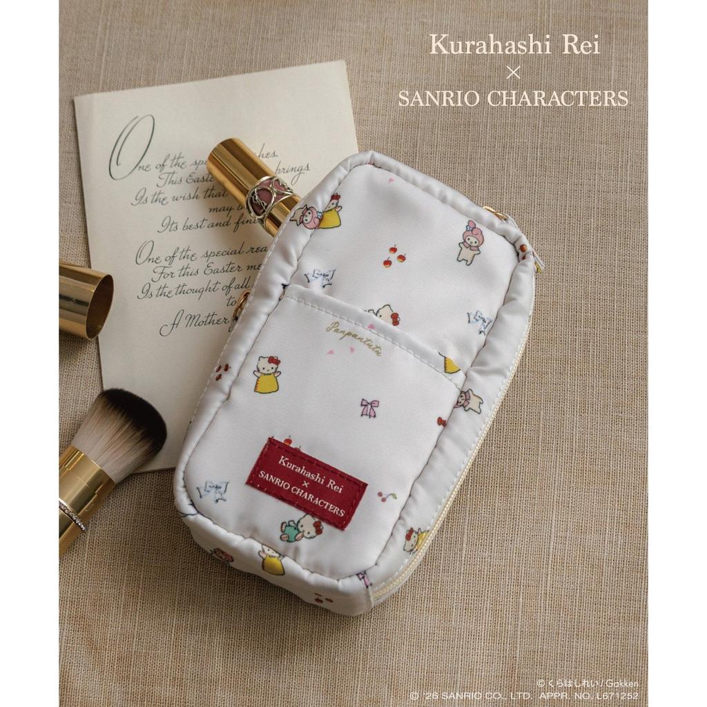 Panpantutu Vertical Pouch (Makeup Pen Case) Hello Kitty My Melody WalletPouchCase