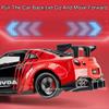 1:24 Scale Alloy Diecast Gtr Cars Models Toys Pull Back Miniature Sports Car With Light Sound Vehicles For Boys Birthday Gifts