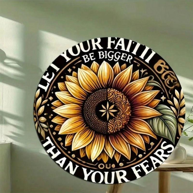 Decorative Metal Wall Art Sign 20x20 cm Home Decor Tin Sign