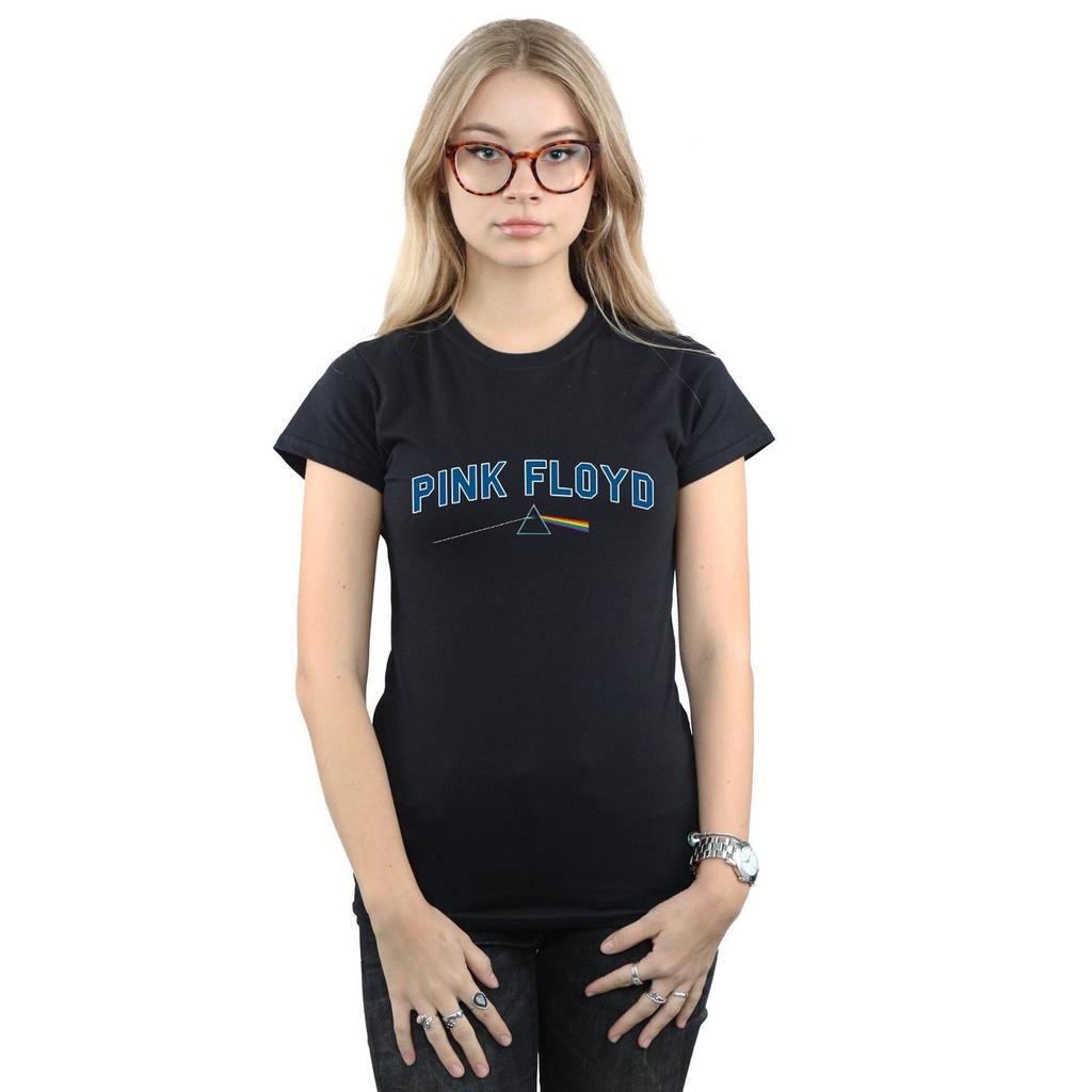 Pink Floyd Womens/Ladies College Prism Cotton T-Shirt