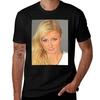 Paris Hiltons Mugshot T-Shirt von 2007 Einfaches lässiges kurzärmeliges Baumwoll-T-Shirt