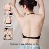 Seamless Backless U-Neck Halter Bra with Invisible Straps - Women's Lingerie