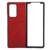 Mobile Phone Covers Shockproof Phone Leather Case Shell for Samsung Galaxy Z Fold 2Red