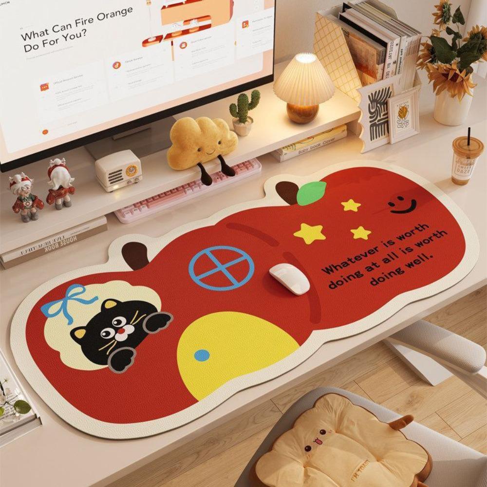 Cartoon Pattern Rubber Mouse Pad Large Size Computer Desk Protector New Keyboard Mice Mat Home