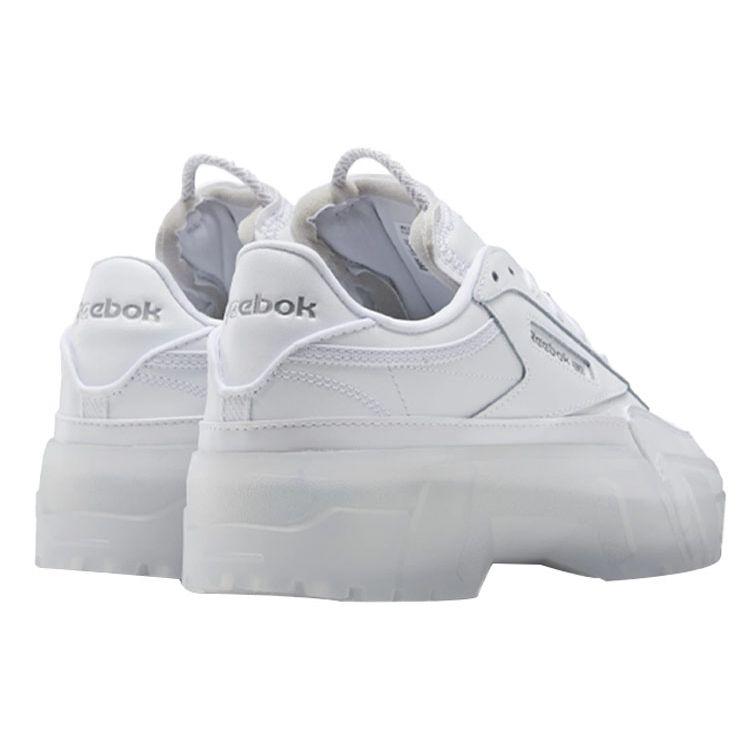 Reebok Cardi B X Club C Triple White Women Sneakers Footwear-White GX0038