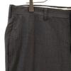 VINTAGE 70s Striped Pattern Slacks pants Charcoal gray Men's Used