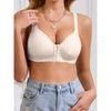 Women S Front Closure No Wire Push Up Bra 3 4 Cup Breathable Underwear