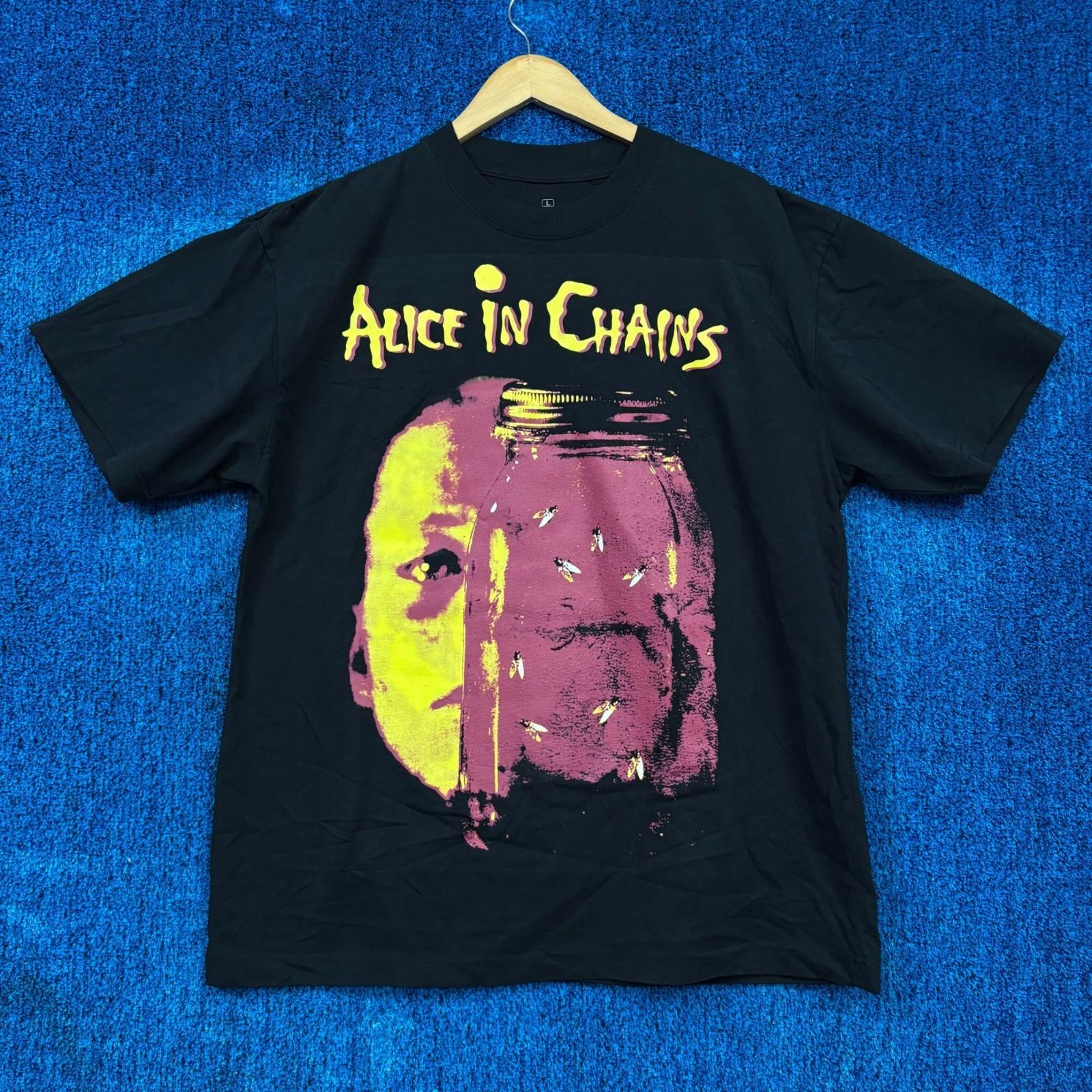 Alice In Chains Jar of Flies Album Art Oversize Grunge Tee L Unisex T-Shirt XXL