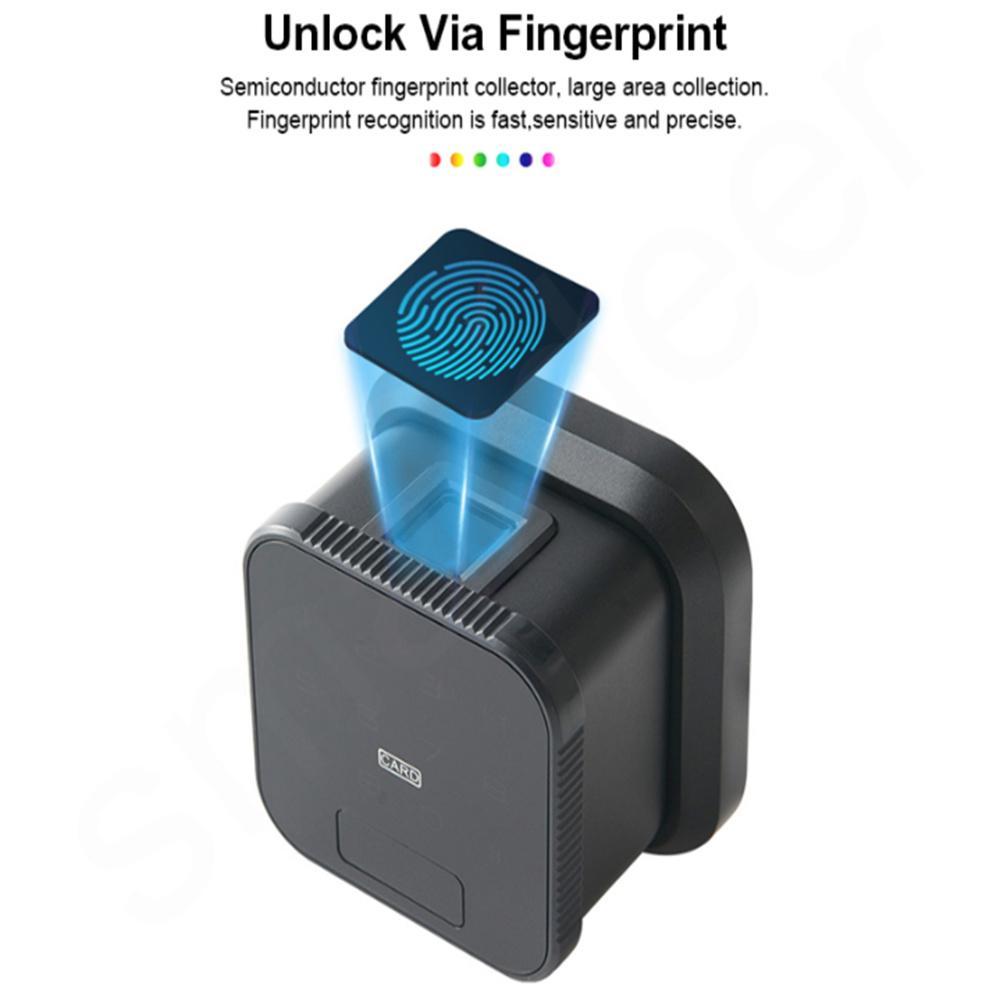 WIFI Fingerprint Lock Smart Electronic Door Lock Finger Print Password IC Card