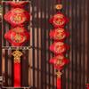 Reusable New Year Couplets Traditional Chinese Knot Hanging  Gifts