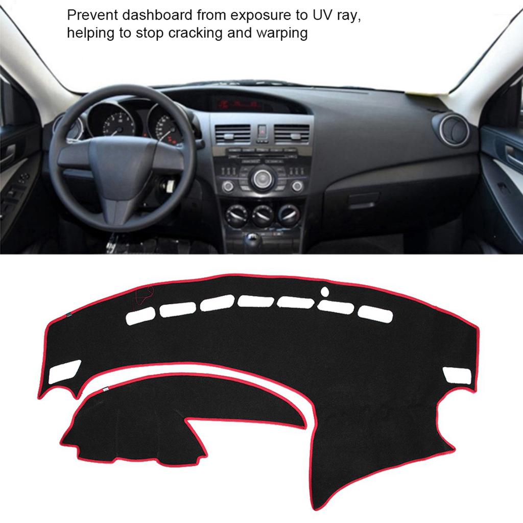 Car Board Mat, Board Cover Mat Sunshade Mat Fit for 3 2009-2013