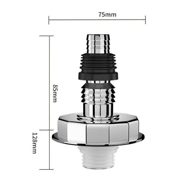 Washing Machine Universal Floor Drain Joint Sewer Tee Double Purpose Pipe Connector Dishwasher Hose Adapter Disposer Trap Tool