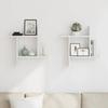 Vidaxl Wall Shelves, 2 Pcs, White, 50X12X50 Cm