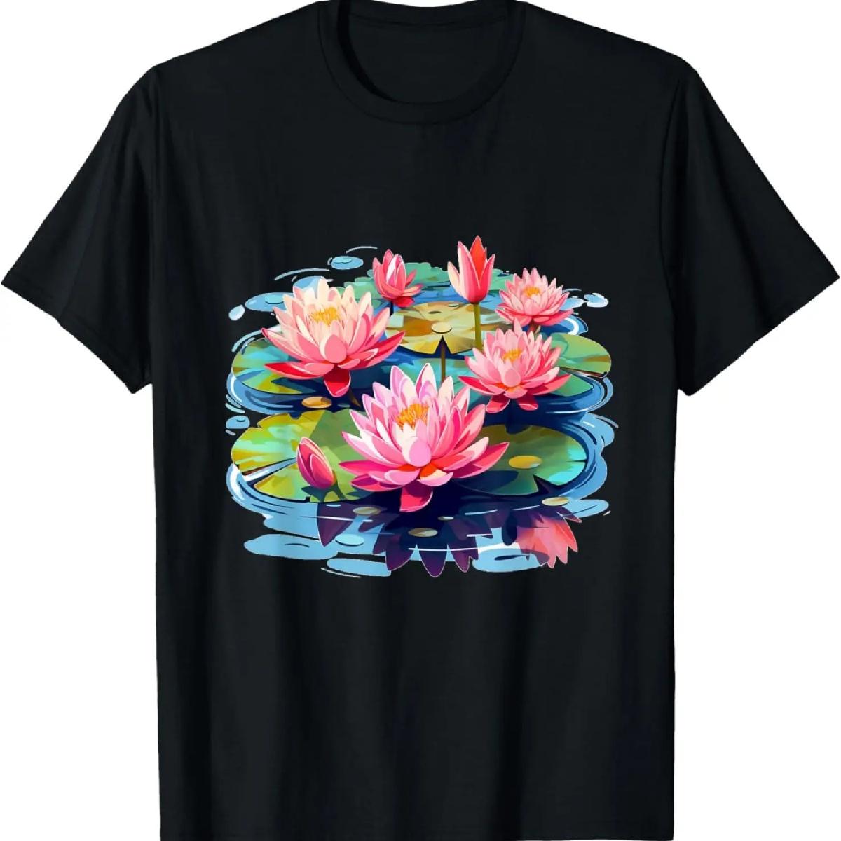 

Floating Water Flowers for Plants Costume Lovers T-Shirt XXXXXL чорний