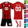 Personalised Shirts Kit Mens Girls With Name Number Custom Football Jerseys For Boys Training Suit