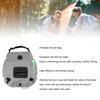 20L Solar Camping Shower Bag with Switchable Head Gray for Hiking & Beach