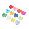 200pcs Sewing Buttons 15mm Durable Resin Waterproof Practical Clothing Accessories for Household