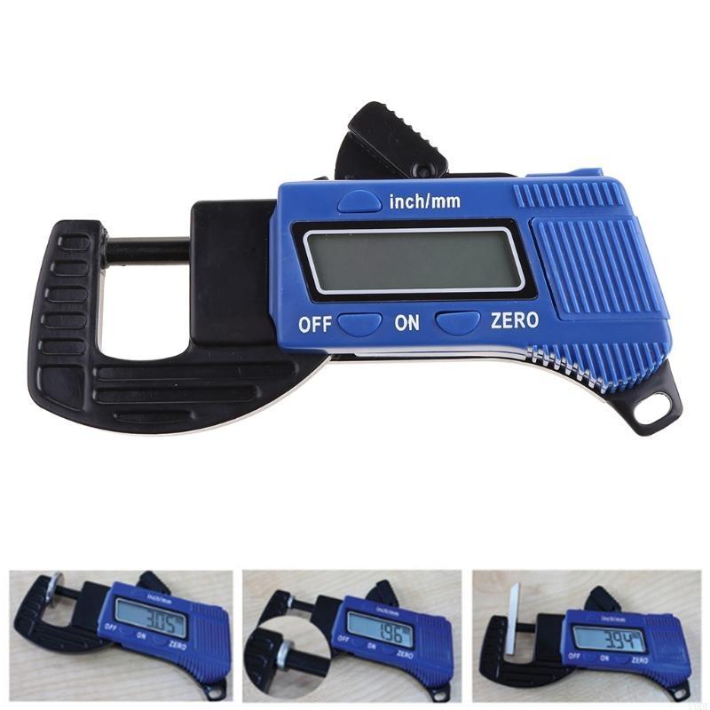

Electronic Digital LCD 0-12.7mm Thickness Caliper Carbon Fiber Micrometer Guage CN