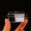 Transparent Price Tag Stand Accessories 25pcs Plastic Display Card Label