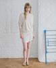 Sinun Sheer Layered Skirt (Light Grey)