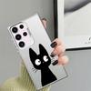 Cute Lucky Cat Case for Samsung Galaxy S25 S20 FE S22 Ultra S24 FE S25Edge S23 S21 Note 20 Ultra Phone Cover