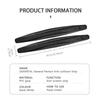 2Pcs Car Bumper Protector Strip Anti Scratch Car Edge Stick PVC Protective Strip Carbon Silicone Fiber Waterproof Trim Moulding