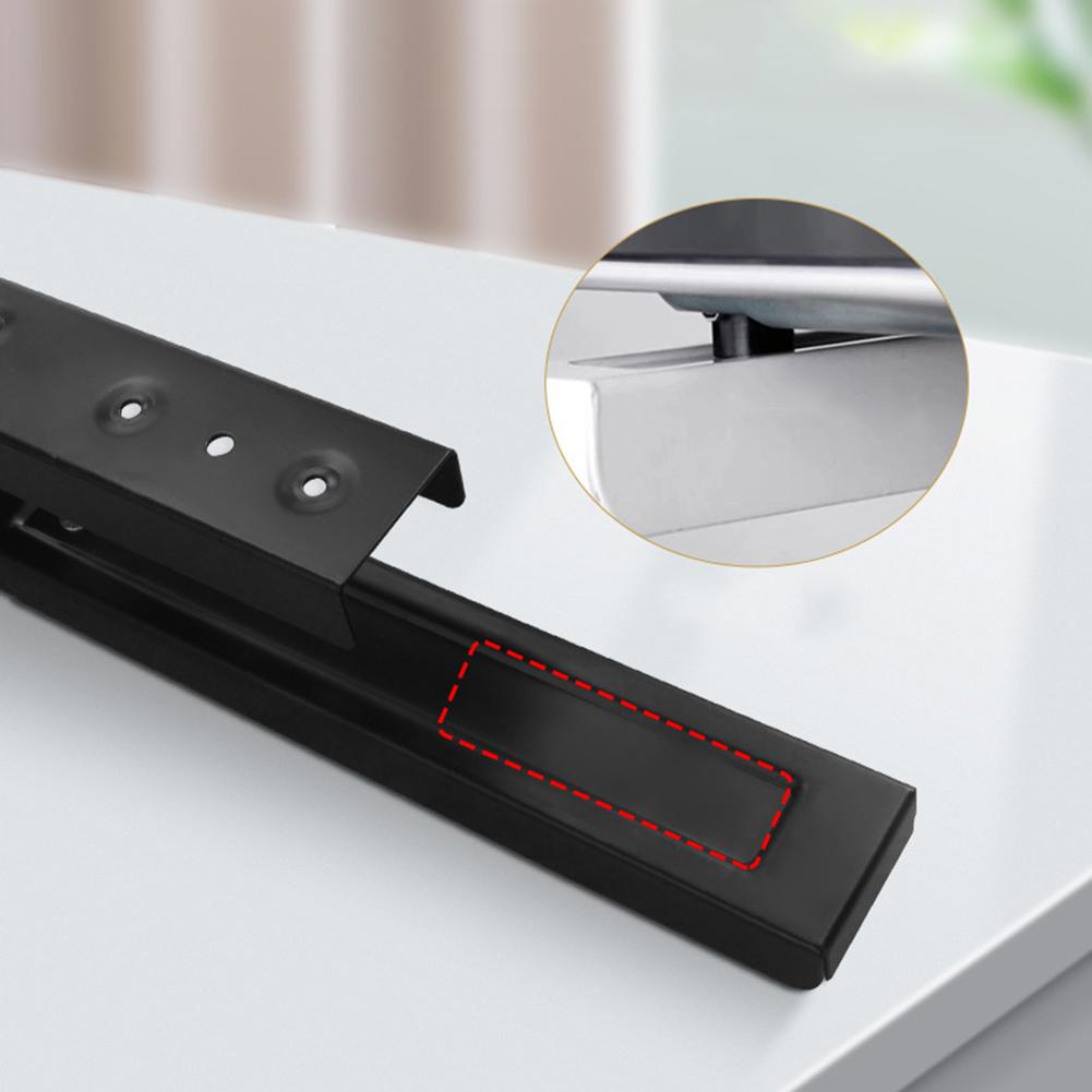 2PCS Stainless Steel Microwave Oven Rack Wall-Mounted Kitchen Shelf Invisible Storage Shelf Telescopic Wall Support Bracket