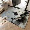 Soft Absorbent Non-Slip Rug Anime Ghost In the Shell Floor Mat Home Decor Doormat Bedroom Floor Mat Shower Carpet