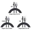 100w USB To USB C Cable Nylon Braided 90 Degree Elbow Fast Charging Data Cord For Mobile Phone Type C Quick Wire
