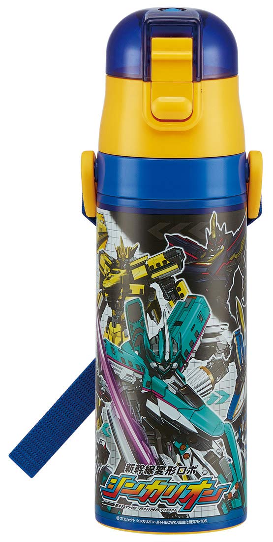 

Skater Sports Bottle Stainless Steel Water Bottle Shinkalion 19 470ml SDC4 Children s